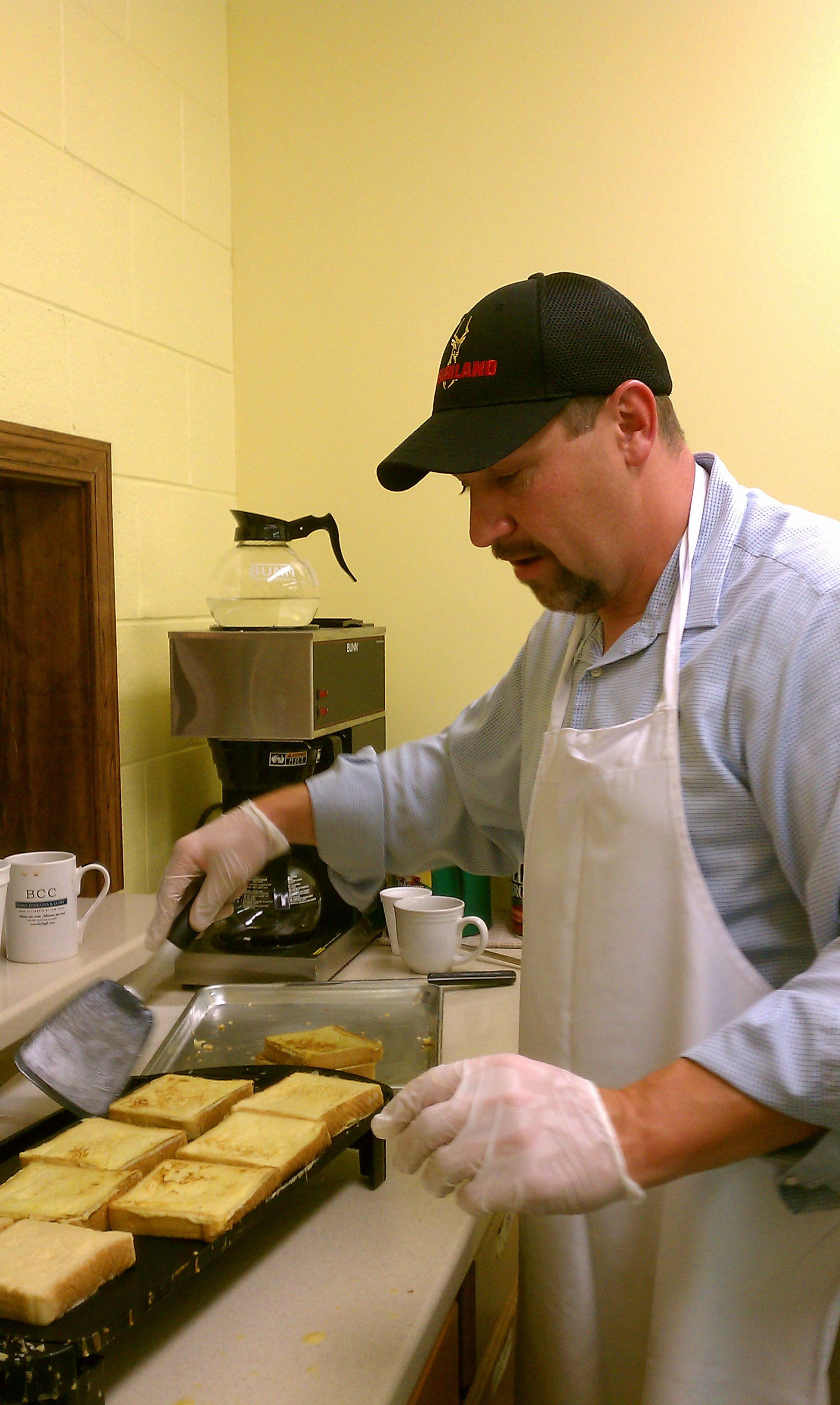 Man Cooking Breakfast