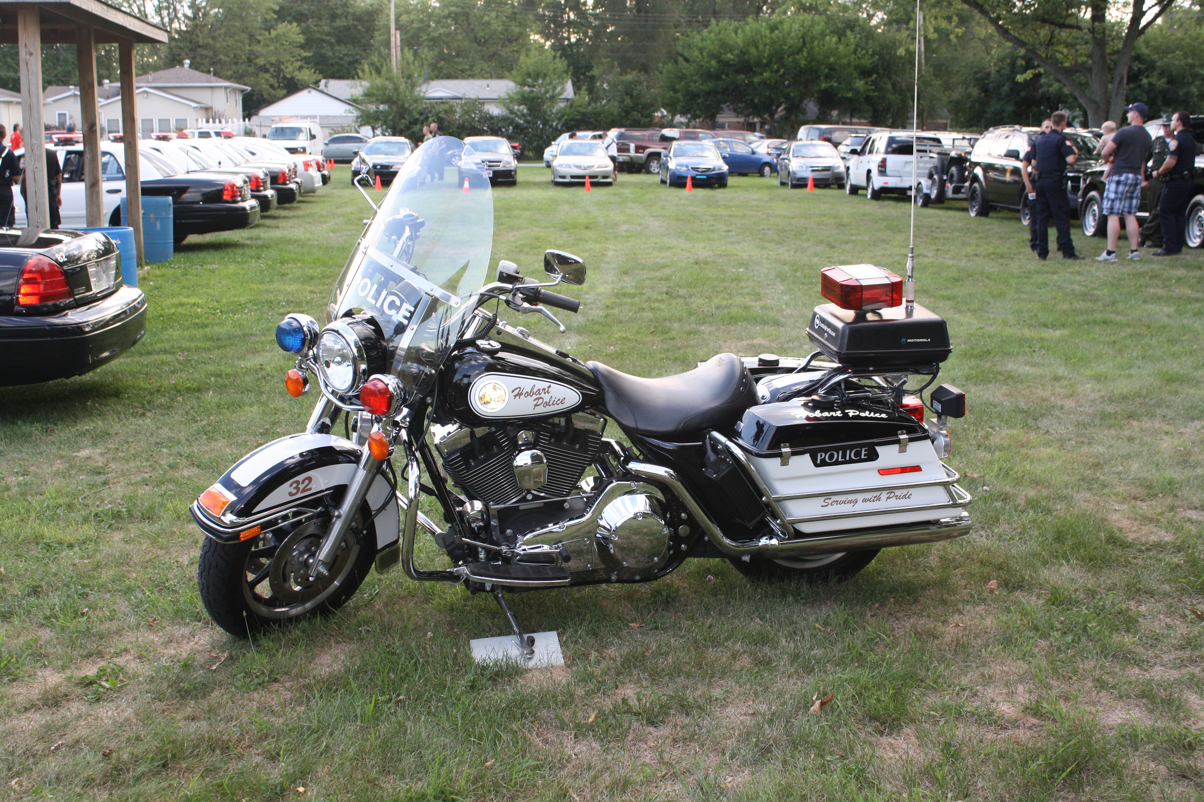Hobart Police Department's Motorcycle
