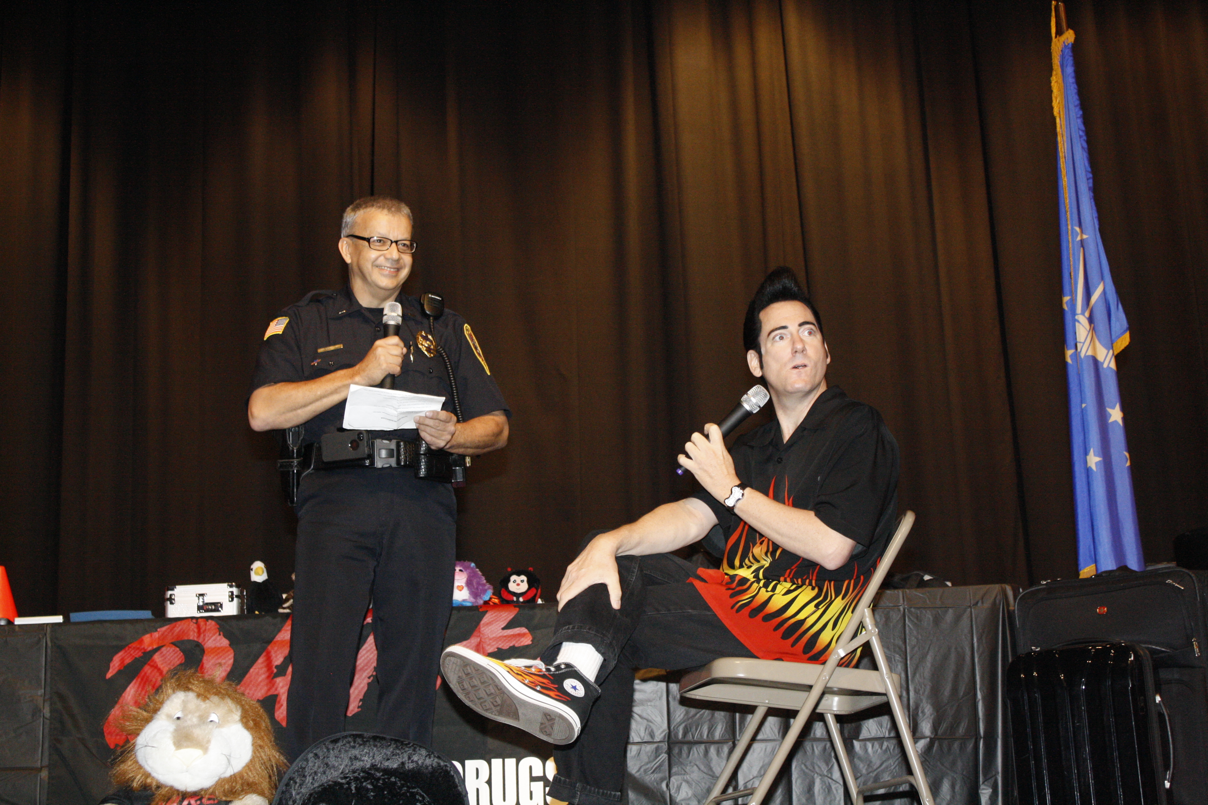 Retro Bill and Officer